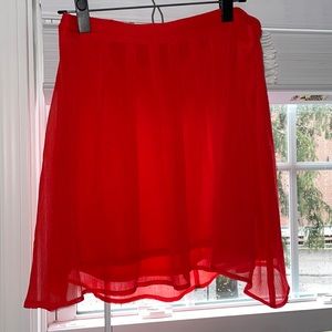 Old Navy, orange and flirty size M short skirt!